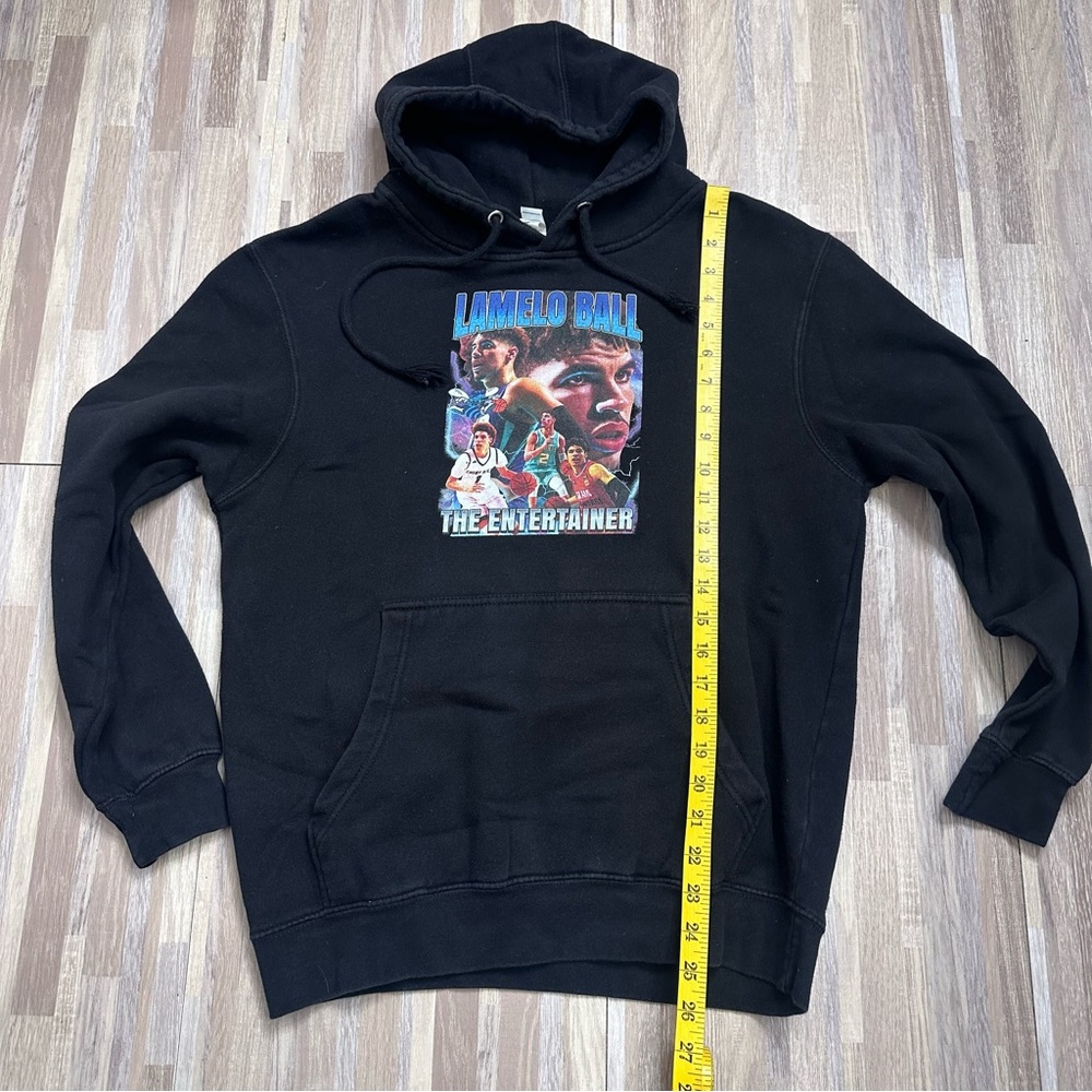 Lamelo Ball Black Graphic Basketball Hoodie Men’s Medium - Picture 6 of 9